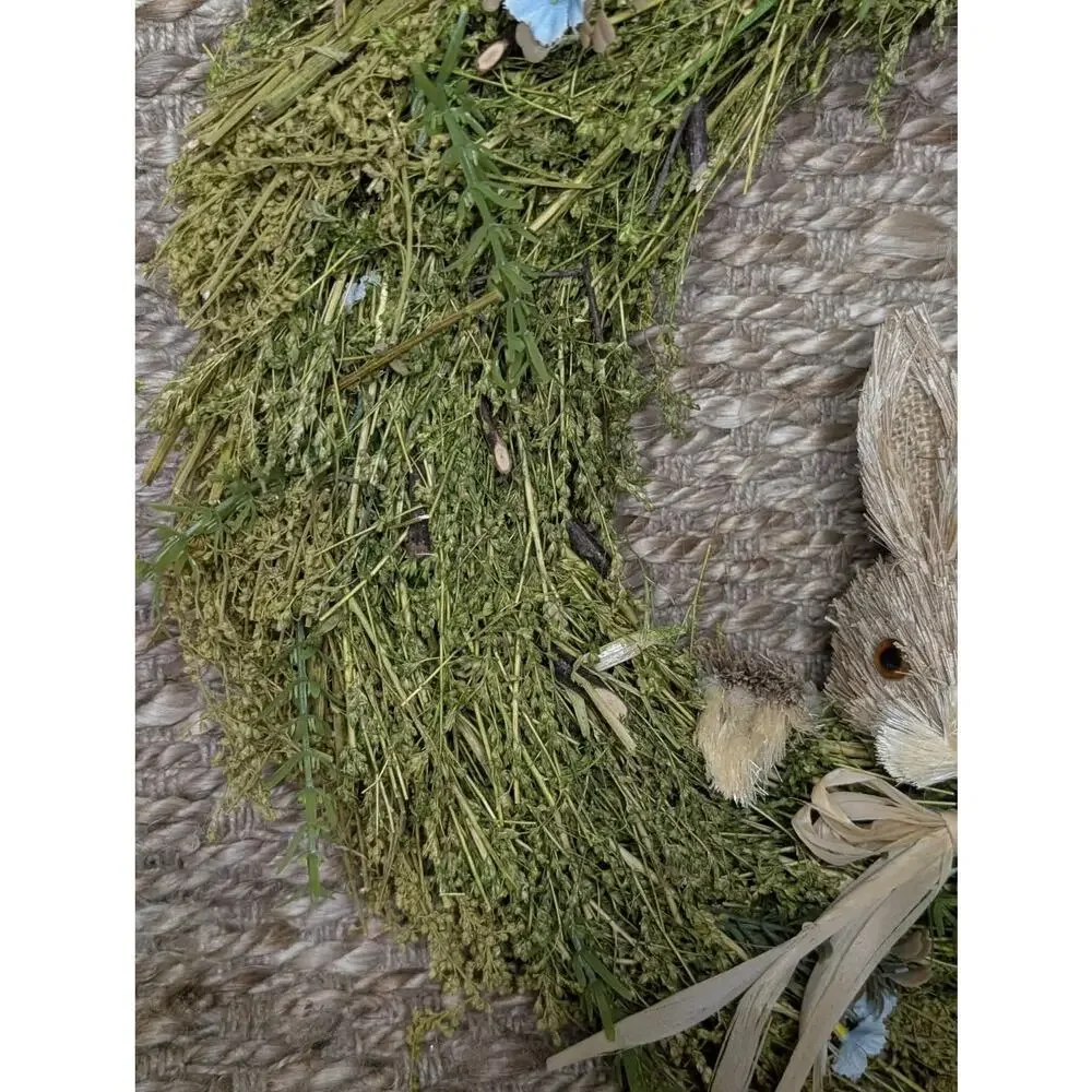 Easter Bunny Green Sage Holiday Wreath Door Decor 19